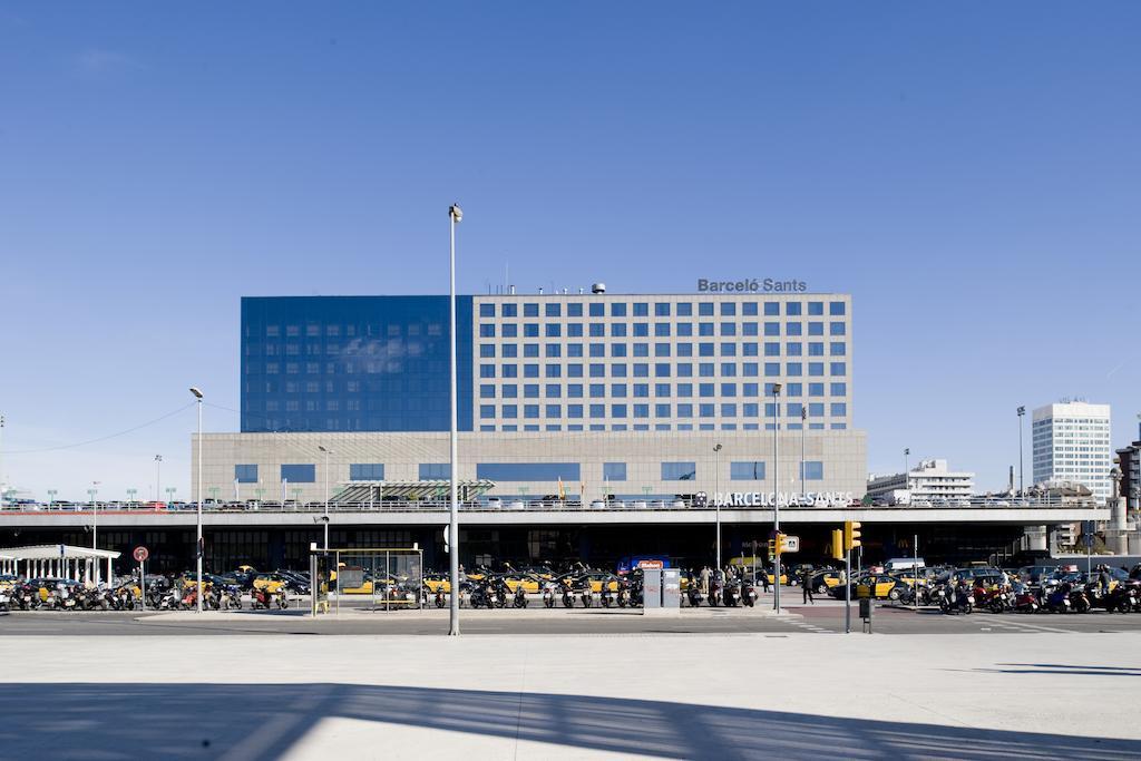 Barcelo Sants Hotel Barcelona Exterior foto