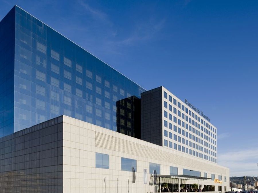 Barcelo Sants Hotel Barcelona Exterior foto